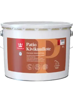 Akce Tikkurila PATIO STONESTAIN Kivikuullote EK 9L mořidlo na zámkovou dlažbu