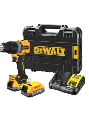 Zlevněný DeWALT DCD805E2T 18V XR bezuhlíková příklepová vrtačka - 2X POWERSTACK