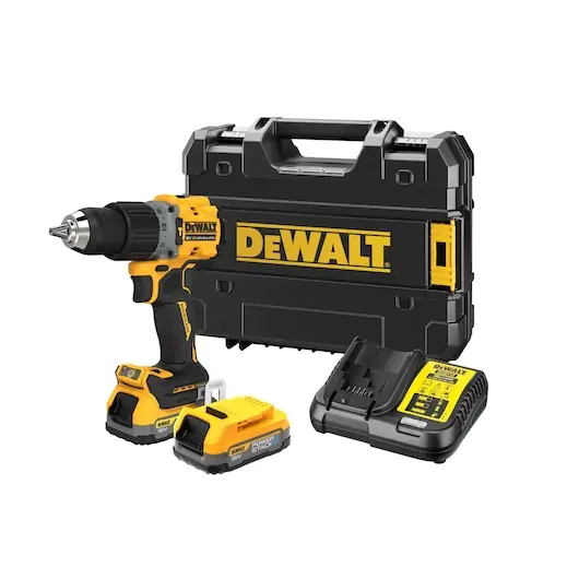 Zlevněný DeWALT DCD805E2T 18V XR bezuhlíková příklepová vrtačka - 2X POWERSTACK