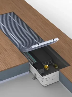 Top Prodej BOKI InFloor Konvektor s ventilátorem 24 V nerez F1S-17-200-08-11