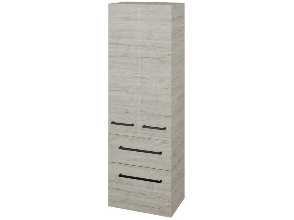 Akce Vysoká skříň DOS SVD2Z2 50 - D05 Oregon / Úchytka T06 / D05 Oregon