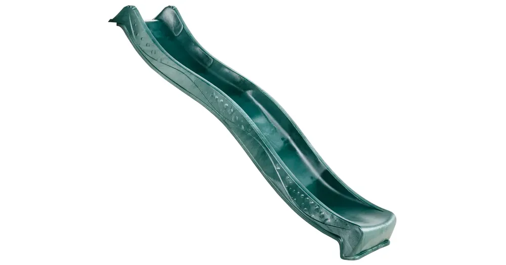 Značkový Zahradní skluzavka Skluzo 2,2m zelená s přípojkou na vodu