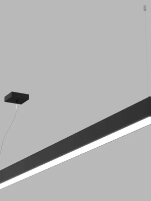 Zlevněný LED2 Závěsné svítidlo NOLI II 150 P-Z, B TRIAC 60W 3000K/3500K/4000K černá - LED2 Lighting