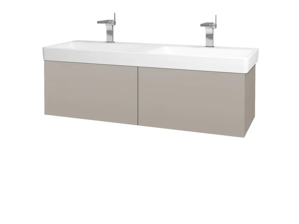 Akce Koupelnová skříňka VARIANTE SZZ2 130 pro umyvadlo Laufen Pro S - N07 Stone / N07 Stone