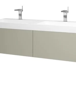 Akce Koupelnová skříňka VARIANTE SZZ2 130 pro umyvadlo Laufen Pro S - M05 Béžová mat / M05 Béžová mat