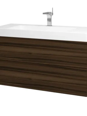 Akce Koupelnová skříňka VARIANTE SZZ2 105 pro umyvadlo Laufen Pro S - D06 Ořech / D06 Ořech