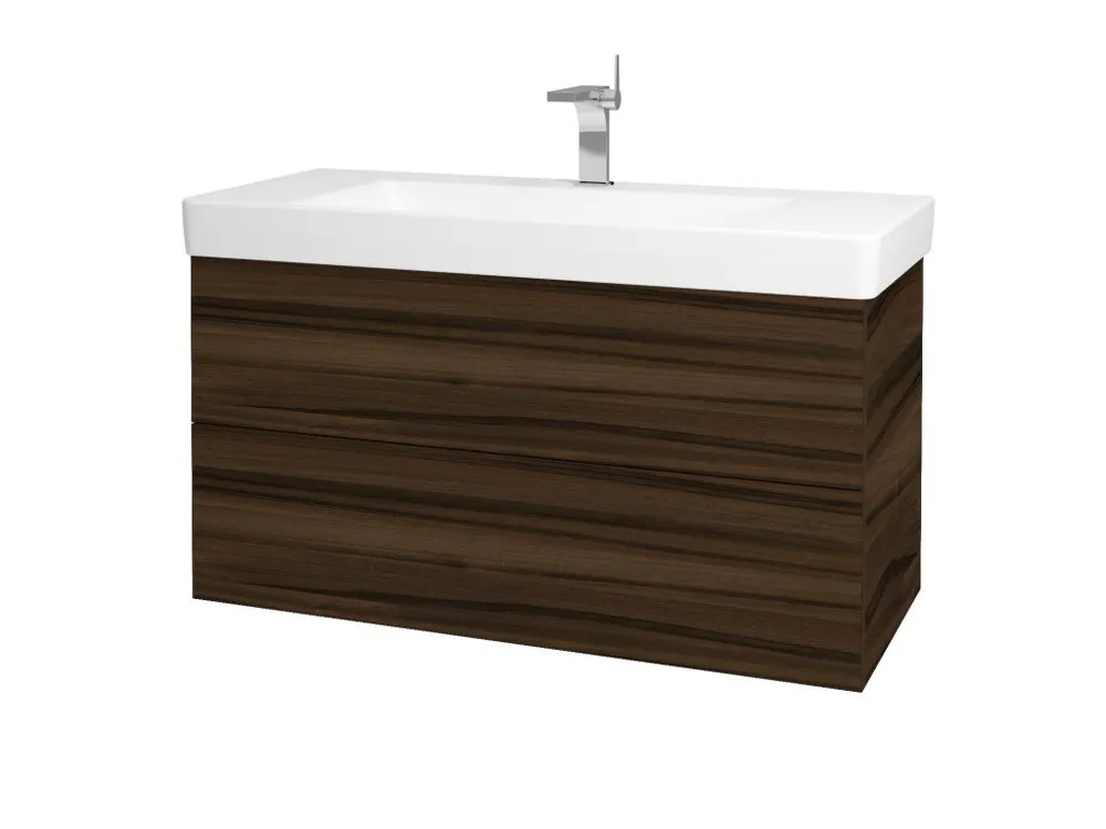 Akce Koupelnová skříňka VARIANTE SZZ2 105 pro umyvadlo Laufen Pro S - D06 Ořech / D06 Ořech