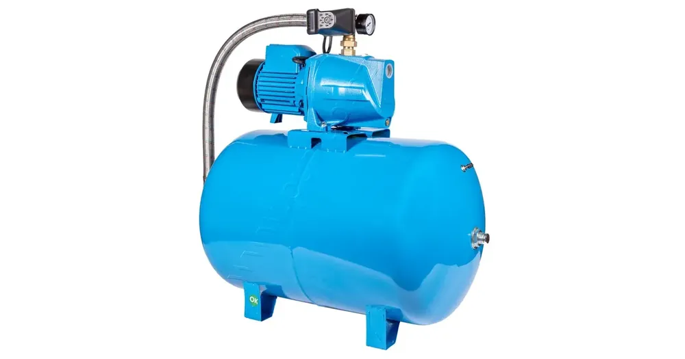 PUMPA blue line vodárna PJWm/15H PUMPA 80l ležatá 230V 2,8-4,2bar Výprodej