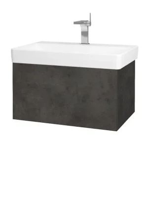 Akční Cena Koupelnová skříňka VARIANTE SZZ 70 pro umyvadlo Laufen Pro S - D16 Beton tmavý / D16 Beton tmavý