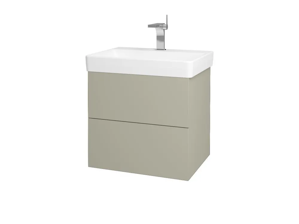 Akční Cena Koupelnová skříňka VARIANTE SZZ2 60 pro umyvadlo Laufen Pro S - M05 Béžová mat / M05 Béžová mat