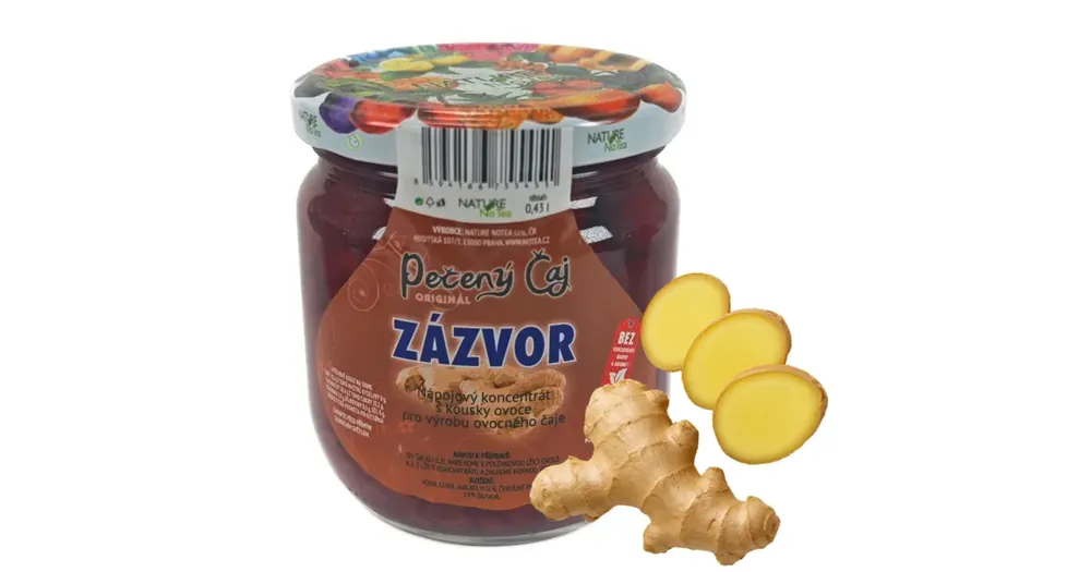 Akce Nature NoTea s.r.o. Pečený čaj Notea - Zázvor 430ml