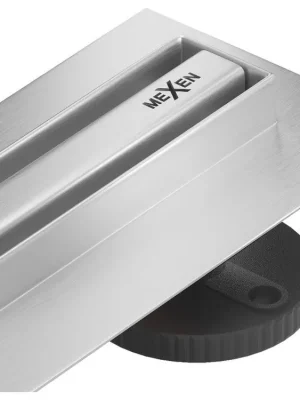 MEXEN - Flat 360° Slim podlahový žlab 130, nerez 1041130 Přímo Od Výrobce