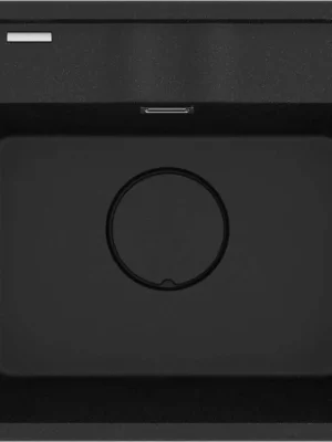 Aktuální DEANTE - Momi metallic graphite Granitový dřez, 1-bowl ZKM_G103