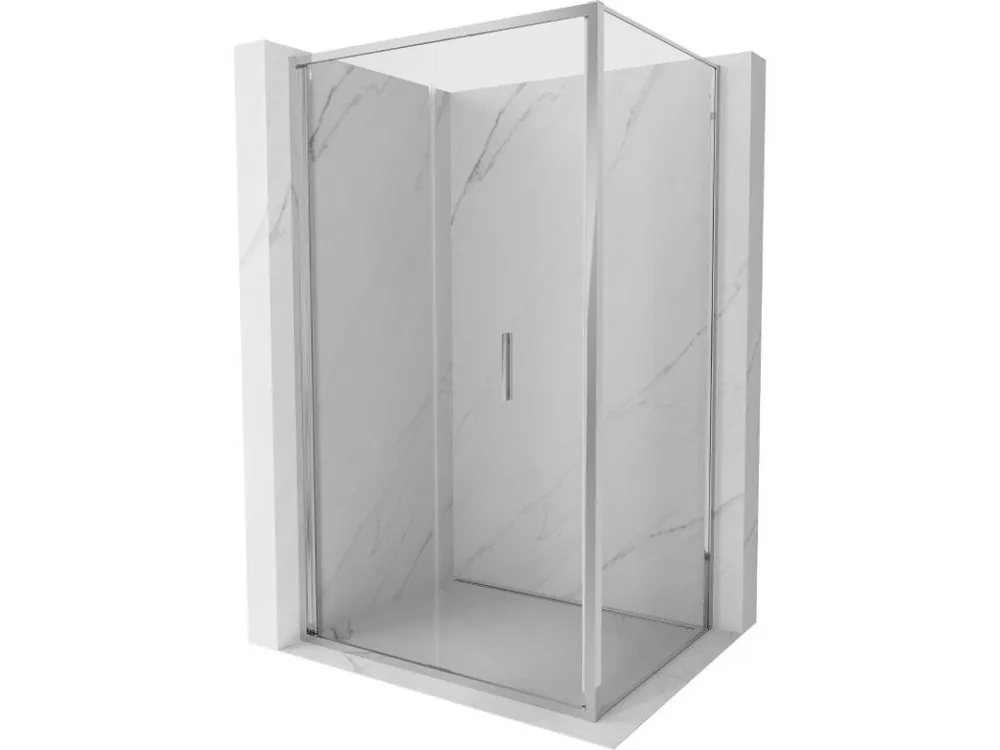 Značkový MEXEN/S - Exo sprchový kout skládací dveře 85 x 80, transparent, chrom 816-085-080-01-00