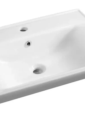 Akce AQUALINE SAVA 60 keramické umyvadlo nábytkové 60x46cm, bílá