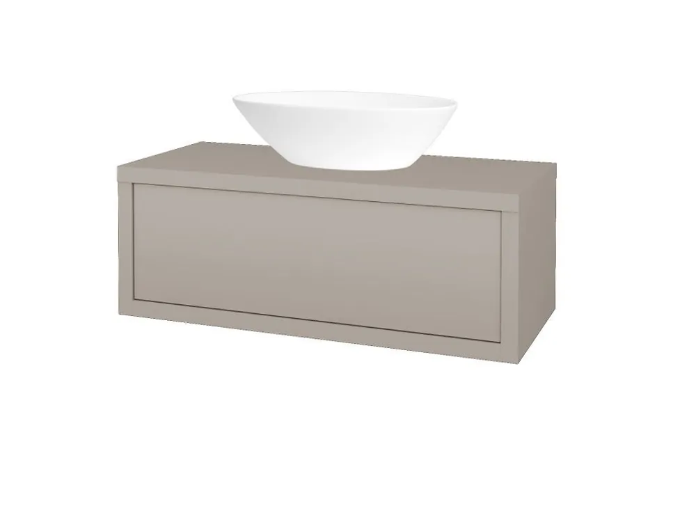 Akční Cena Koupelnová skříňka STORM SZZ 100 (umyvadlo Triumph) - N07 Stone / N07 Stone