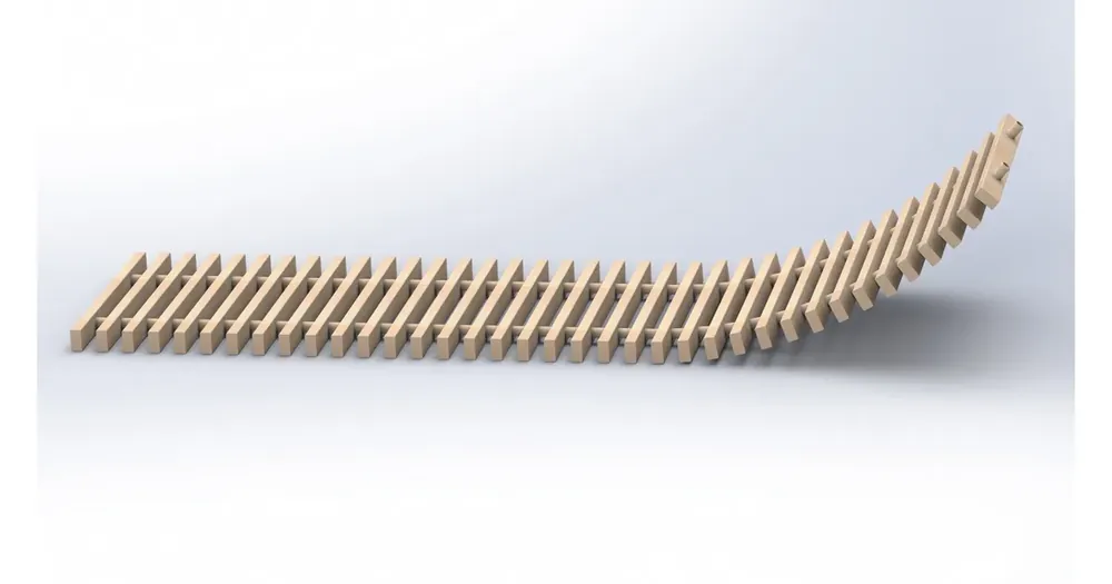 Akce BOKI PML mřížka 180mm /2150mm, Buk (olej) - elox světný bronz