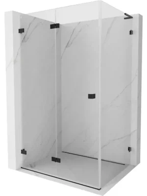 Akční Cena MEXEN/S - Lunar-F L sprchový kout skládací dveře levá 100 x 80, transparent, černá 836L-100-080-70-00-L