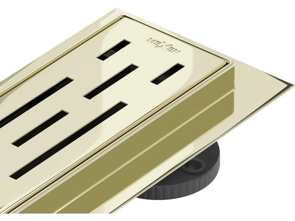 MEXEN/S - Flat M01 odtokový žlab 90 cm zlatý 1520090-15 Autentický