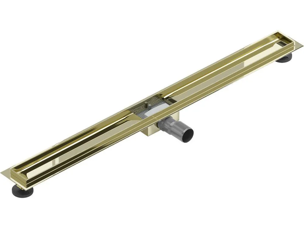 MEXEN - Flat odtokový žlab bez roštu 90 cm zlata 1515090 Ověřený