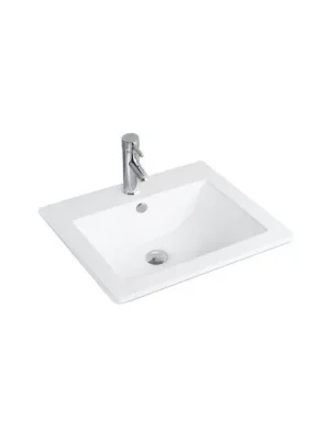 MEXEN - SALMA umyvadlo na desku 53x46cm bílá 25365300 Cenová Bomba