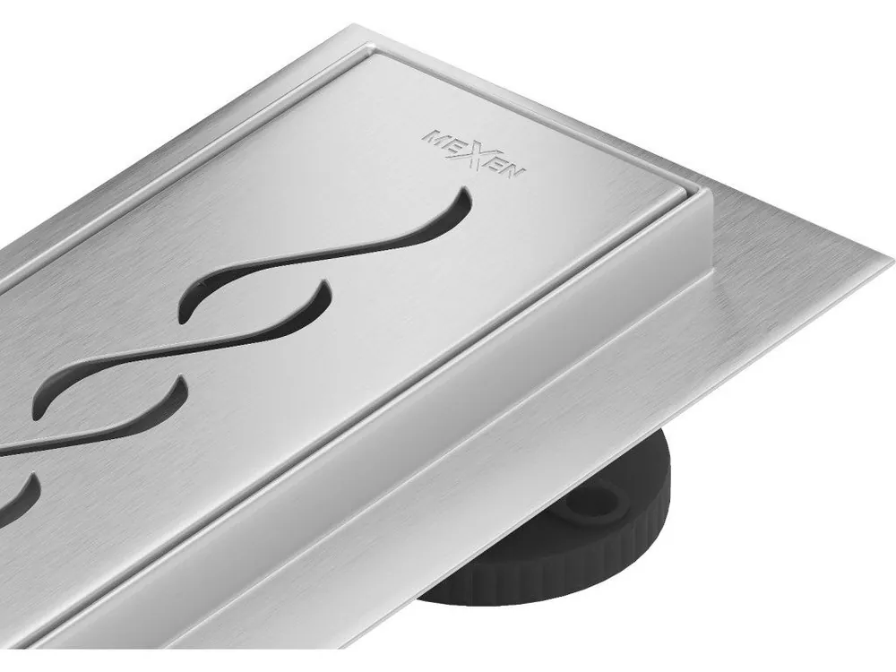 Autentický MEXEN/S - Flat M18 podlahový žlab 50 cm nerez 1023050-15