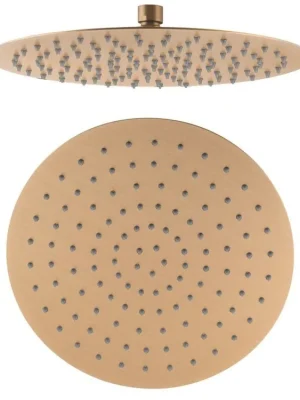 SLIM hlavová sprcha, průměr 300mm, měď mat - koupelny-sanita.cz Zlevněný