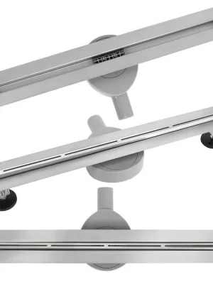 Koupit Online REA - Odtokový žlab FILO Nickel Brush 80 KPL-G6802