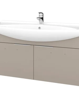 Značkový Koupelnová skříňka TAKE IT SZD2 120 - N07 Stone / Úchytka T05 / N07 Stone