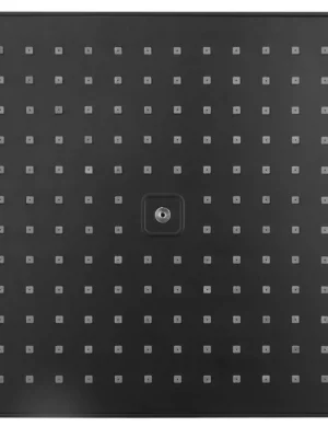 Sleva Hlavová sprcha, 300x300 mm, ABS/černá mat - koupelny-sanita.cz