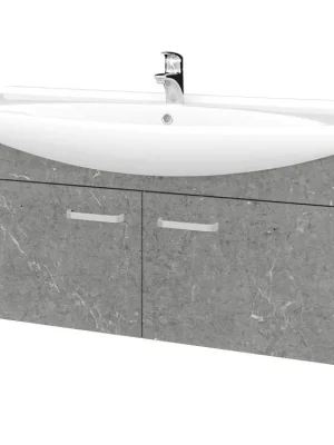 Akční Cena Koupelnová skříňka TAKE IT SZD2 120 - N01 Bílá lesk / Úchytka T01 / D20 Galaxy