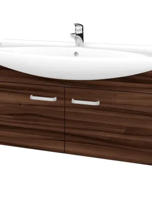 Akční Cena Koupelnová skříňka TAKE IT SZD2 120 - D06 Ořech / Úchytka T01 / D06 Ořech