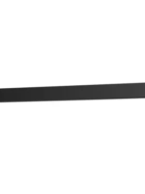 Cenový Hit Sprchové ramínko hranaté nízké, 400mm, černá mat - koupelny-sanita.cz