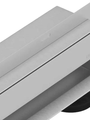 Značkový MEXEN - Flat žlab ke stěně 2v1 stěna 80 cm nerez 1030080