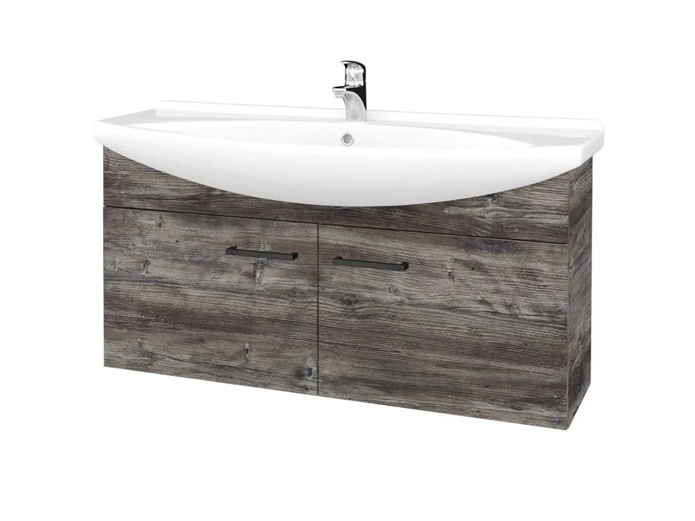 Akce Koupelnová skříňka TAKE IT SZD2 120 - D10 Borovice Jackson / Úchytka T06 / D10 Borovice Jackson