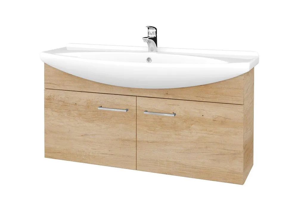 Akce Koupelnová skříňka TAKE IT SZD2 120 - D15 Nebraska / Úchytka T04 / D15 Nebraska