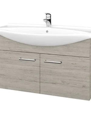 Zlevněný Koupelnová skříňka TAKE IT SZD2 105 - D05 Oregon / Úchytka T03 / D05 Oregon