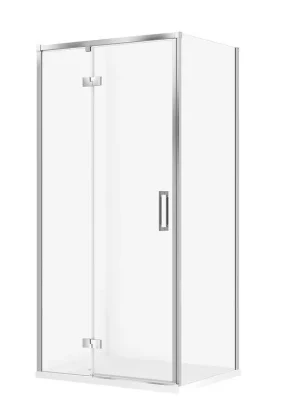 Zlevněný CERSANIT - SET C136  Sprchový kout Larga, levý, 100x80x195, chrom + vanička Tako  S601-337