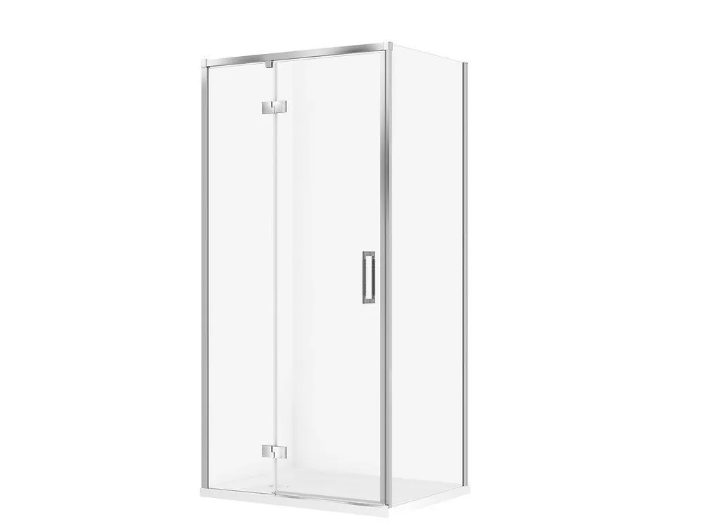 Zlevněný CERSANIT - SET C136  Sprchový kout Larga, levý, 100x80x195, chrom + vanička Tako  S601-337