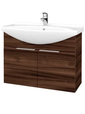 Značkový Koupelnová skříňka TAKE IT SZD2 85 - D06 Ořech / Úchytka T05 / D06 Ořech