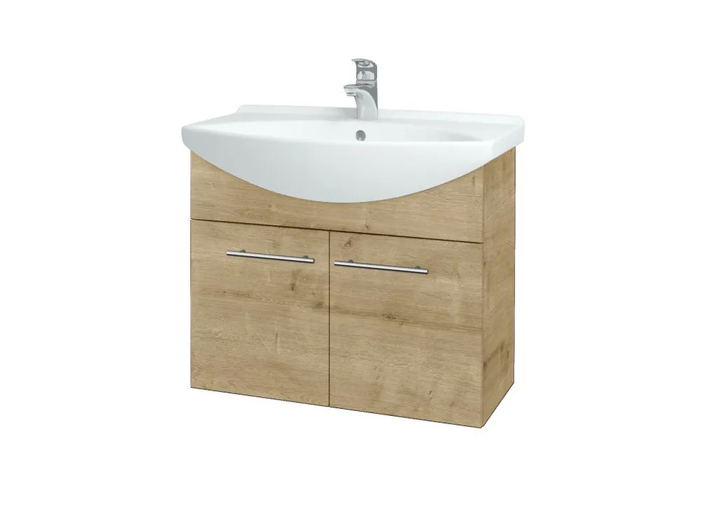 Akční Cena Koupelnová skříňka TAKE IT SZD2 75 - D09 Arlington / Úchytka T02 / D09 Arlington