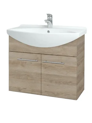 Akce Koupelnová skříňka TAKE IT SZD2 75 - D17 Colorado / Úchytka T02 / D17 Colorado