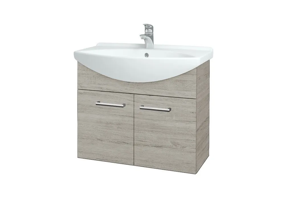 Zlevněný Koupelnová skříňka TAKE IT SZD2 75 - D05 Oregon / Úchytka T03 / D05 Oregon