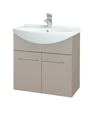 Akce Koupelnová skříňka TAKE IT SZD2 65 - N07 Stone / Úchytka T02 / N07 Stone