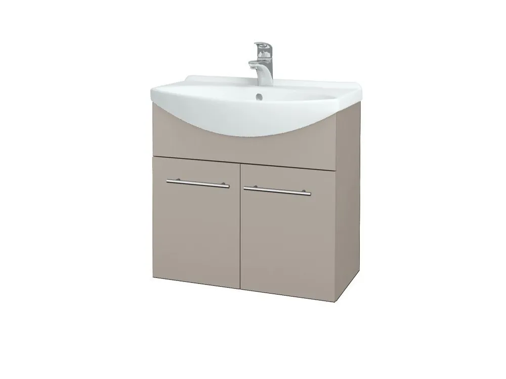 Akce Koupelnová skříňka TAKE IT SZD2 65 - N07 Stone / Úchytka T02 / N07 Stone
