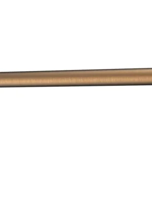 Super Cena Sprchové ramínko kulaté, 400mm, měď mat - koupelny-sanita.cz