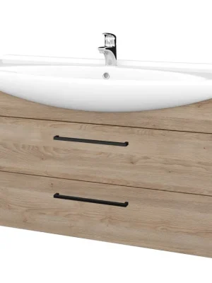 Akční Cena Koupelnová skříňka TAKE IT SZZ2 120 - N01 Bílá lesk / Úchytka T06 / D17 Colorado