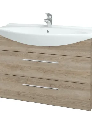 Zlevněný Koupelnová skříňka TAKE IT SZZ2 105 - D17 Colorado / Úchytka T02 / D17 Colorado