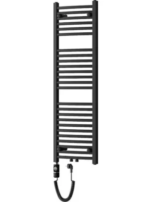 MEXEN/S - Ares radiátor + topná tyč 1200 x 400 mm, 600 W, černá W102-1200-400-2600-70 Ihned K Objednání