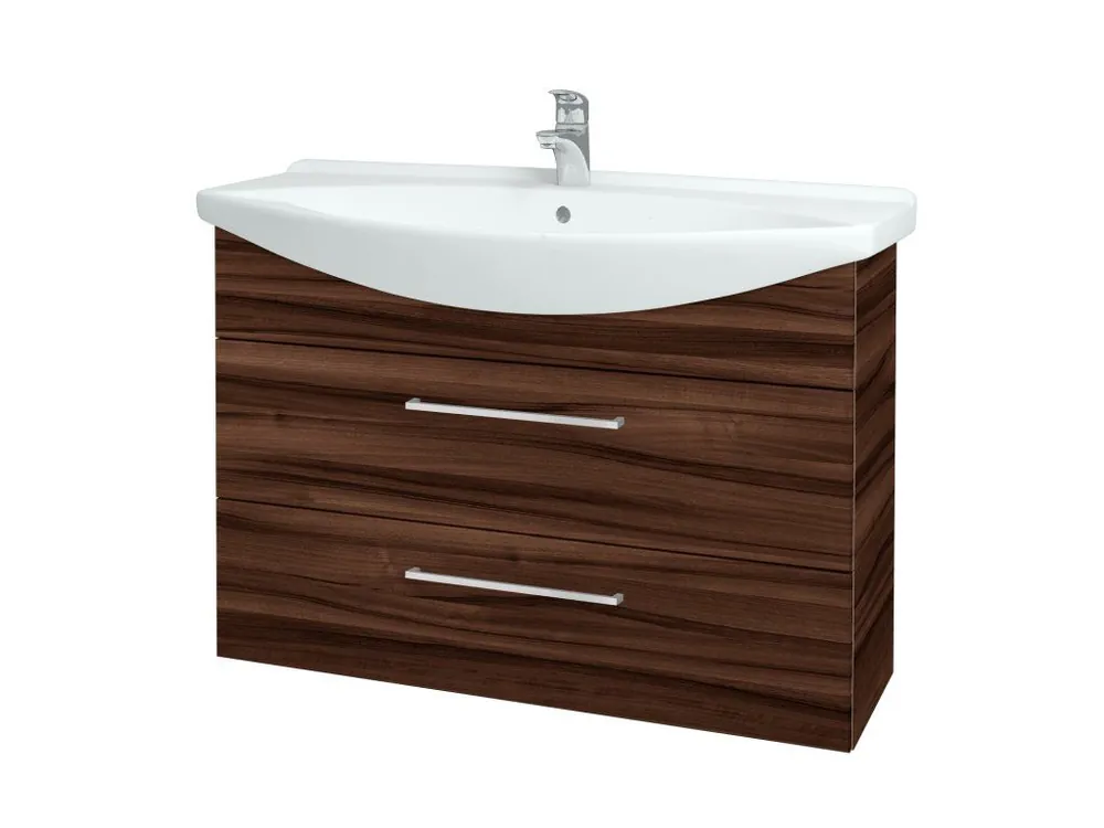 Zlevněný Koupelnová skříňka TAKE IT SZZ2 105 - D06 Ořech / Úchytka T04 / D06 Ořech